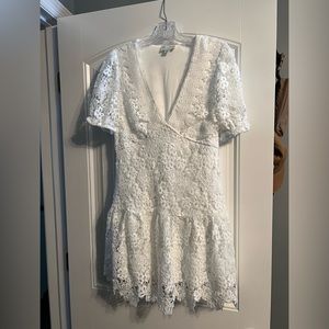 Francesca’s White Lace Dress